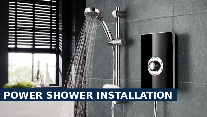 Power shower installation Hillingdon